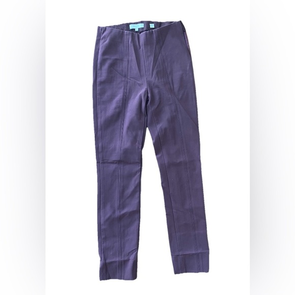 Vince Purple Stretch Side Zip Career Pants - Picture 9 of 10